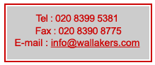 Tel : 020 8399 5381